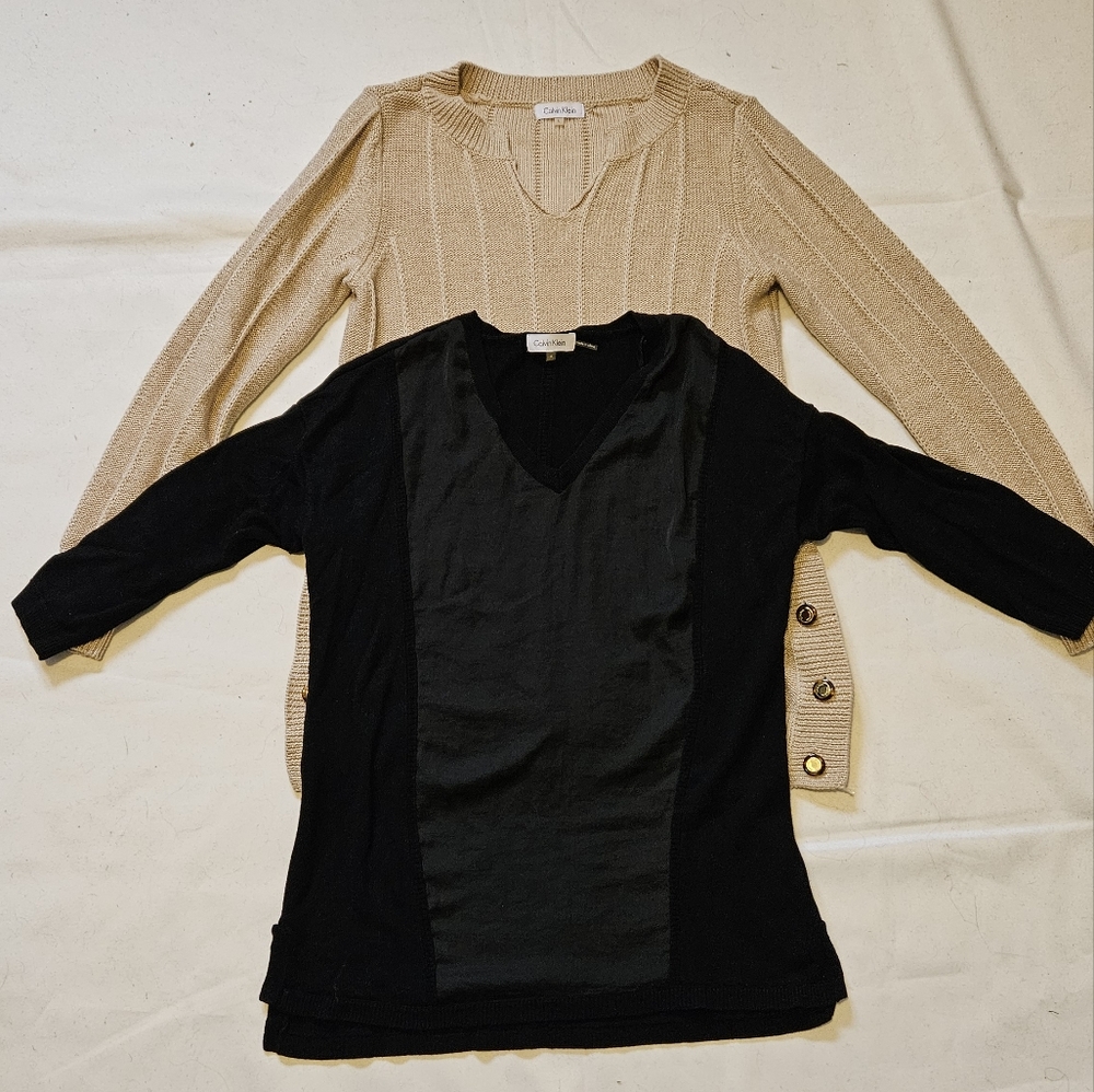 Calvin Klein Bundle Of Sweaters Size M/L - Picture 2 of 13
